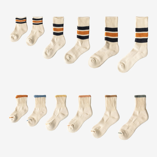 ユニバーサルソックスショート(16-18cm、18-20cm、20-22cm、22-24cm、24-26cm、26-28cm)