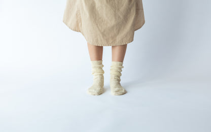 Textured Slouch Socks – Long & Mid-Length