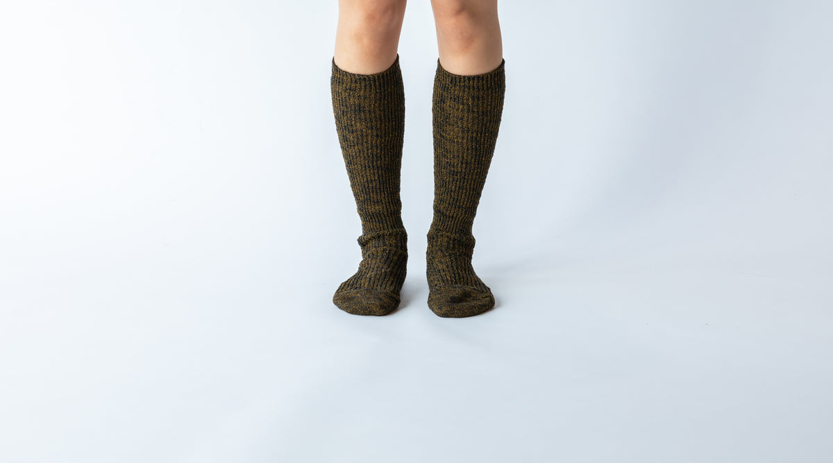 Textured Slouch Socks – Long & Mid-Length