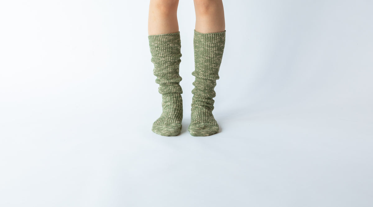Textured Slouch Socks – Long & Mid-Length