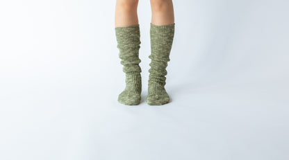 Textured Slouch Socks – Long & Mid-Length