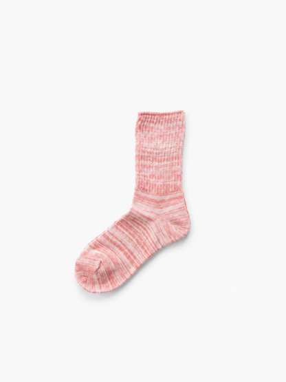 Chaussettes en coton et lin effet marbre