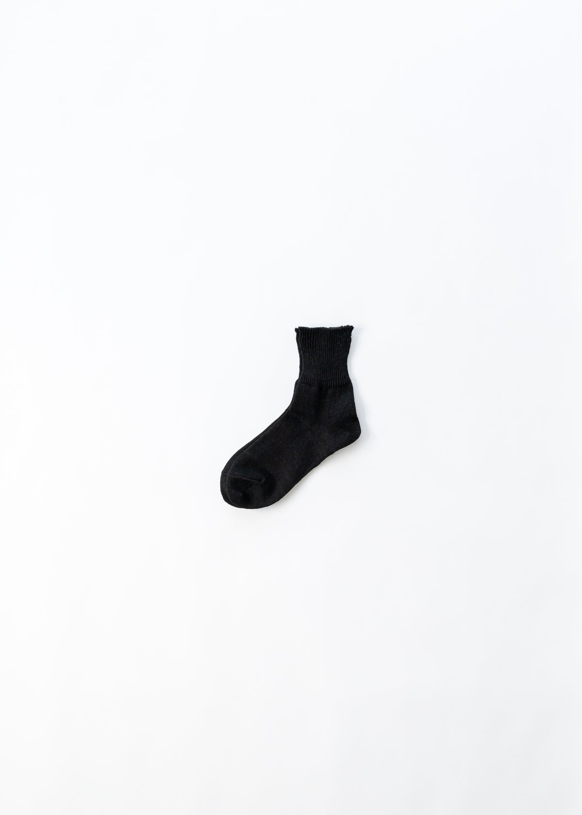 リネンさらさらソックス ロークルー丈(22-24cm、25-27cm)