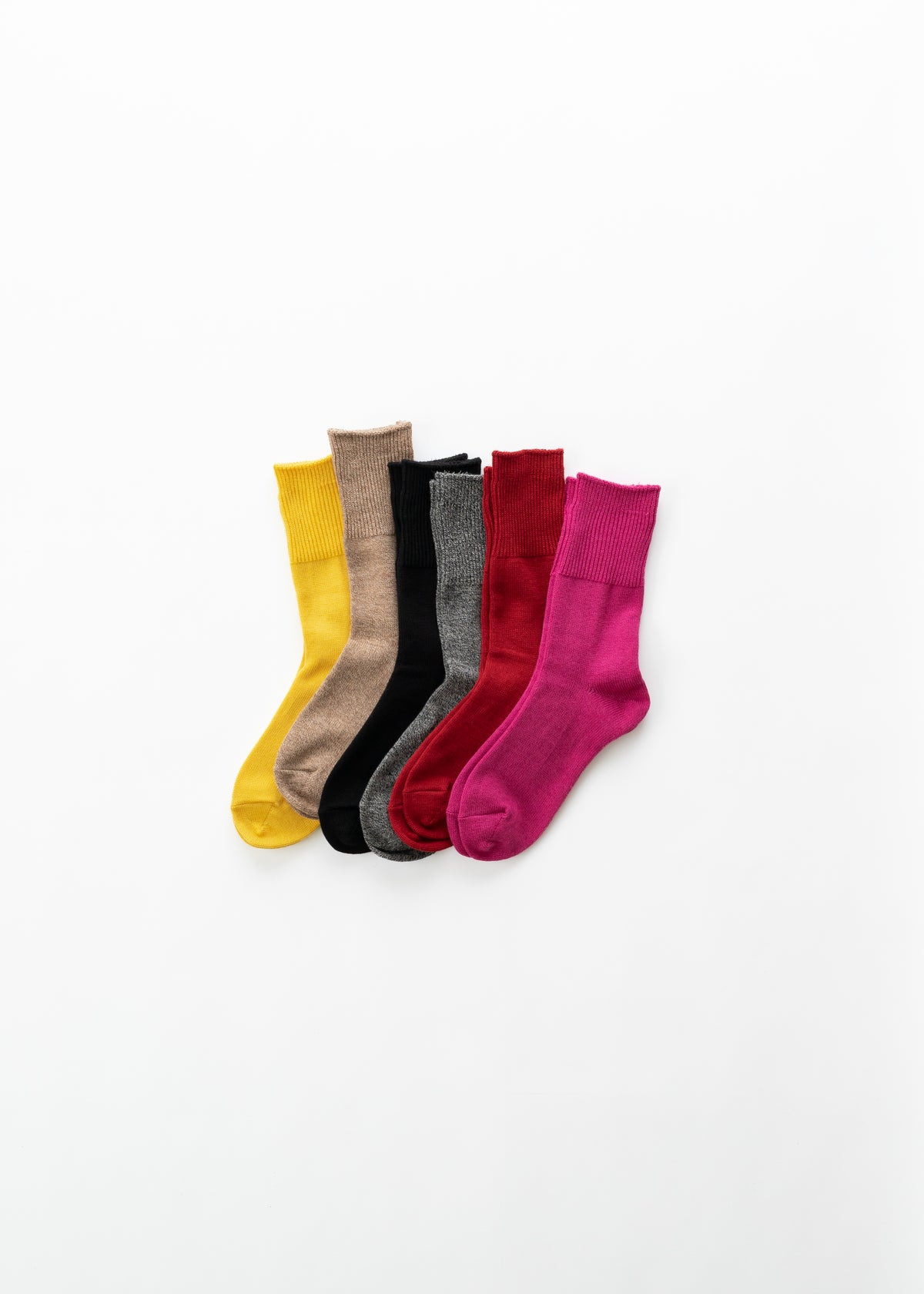 コットンウールソックス(22-24cm、25-27cm)