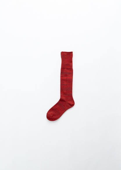 Chaussettes hautes chinées – Épaisseur moyenne, sans bouclette