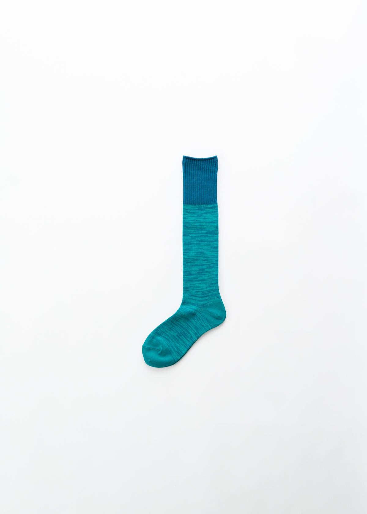 Chaussettes hautes chinées – Épaisseur moyenne, sans bouclette