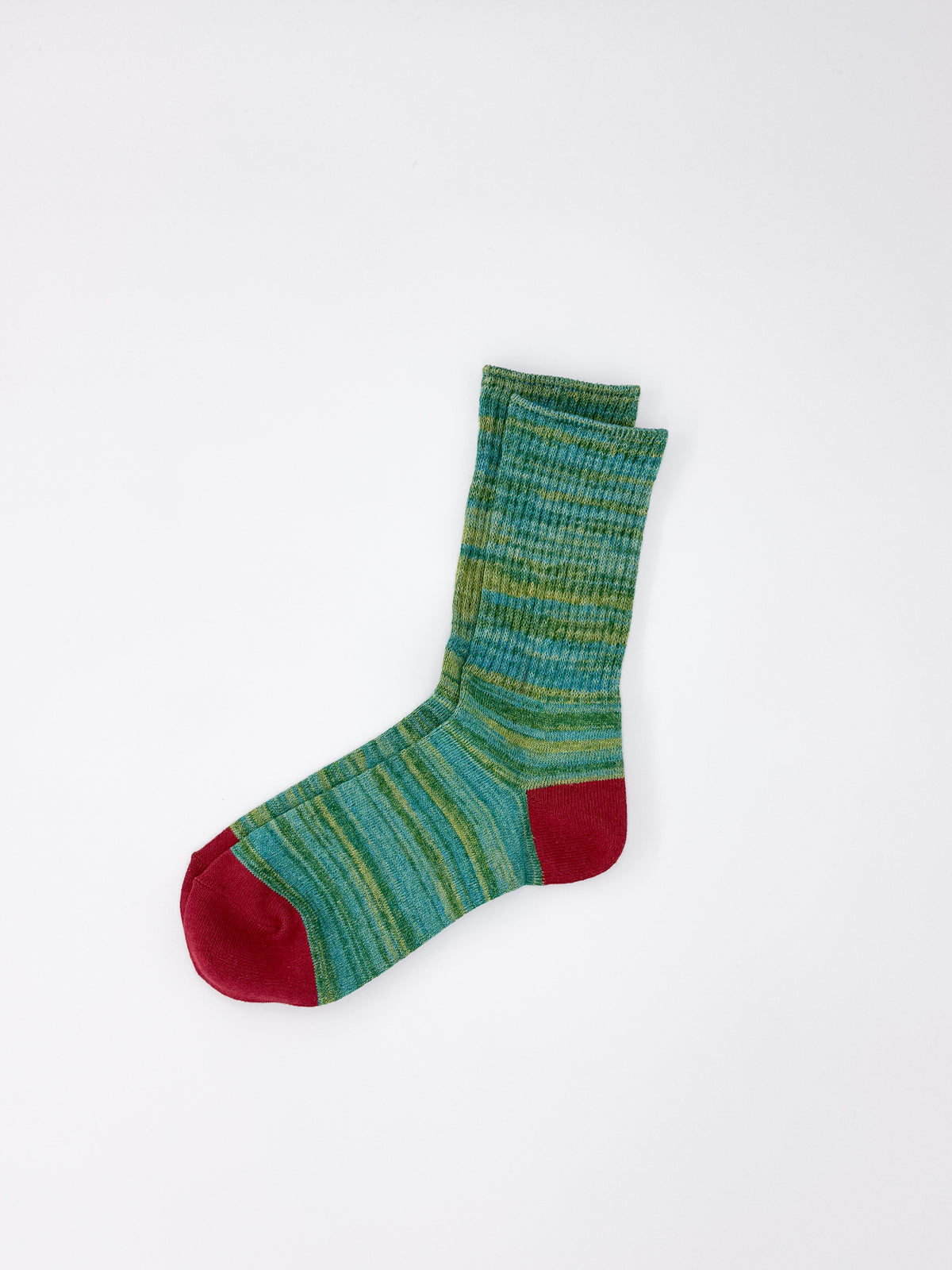 Chaussettes en coton et lin effet marbre