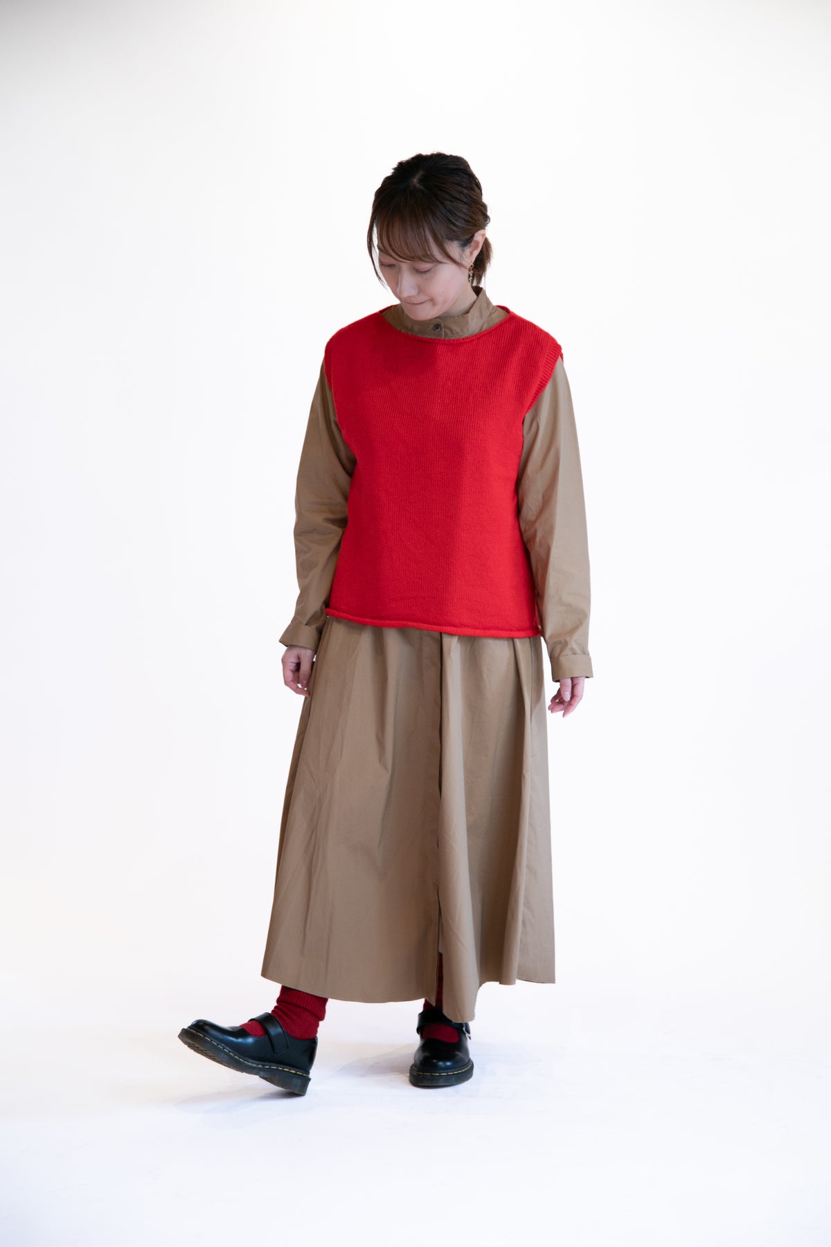 くるくるベスト コットン