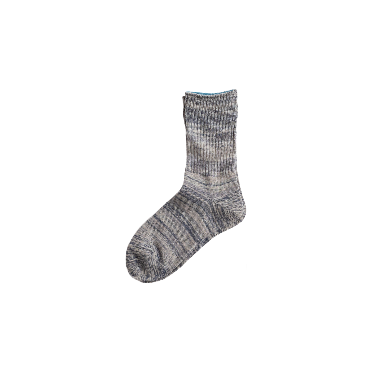 Chaussettes en coton et lin effet marbre