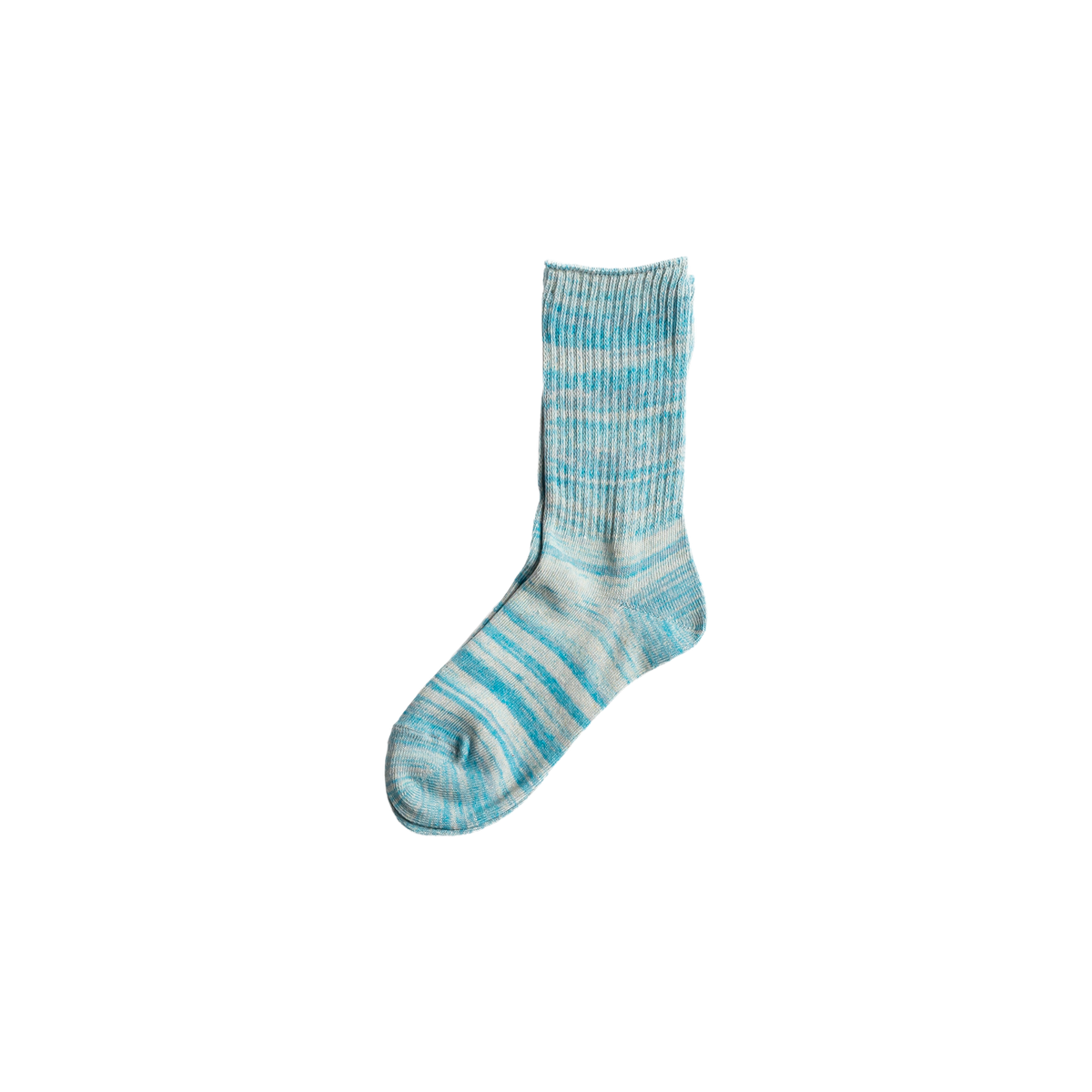 Chaussettes en coton et lin effet marbre