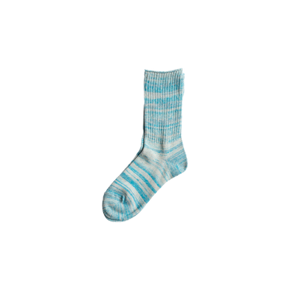 Chaussettes en coton et lin effet marbre