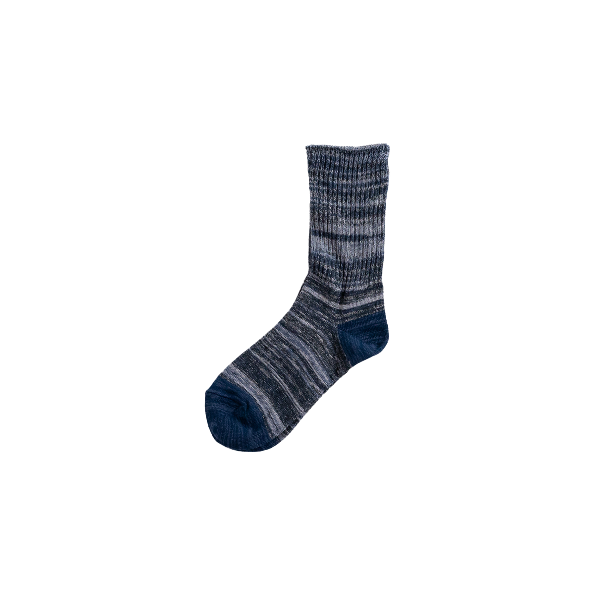 Chaussettes en coton et lin effet marbre