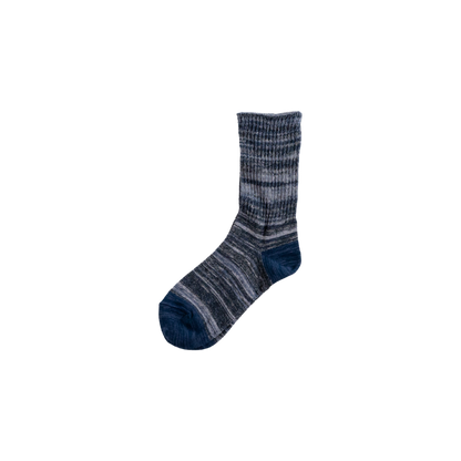 Chaussettes en coton et lin effet marbre
