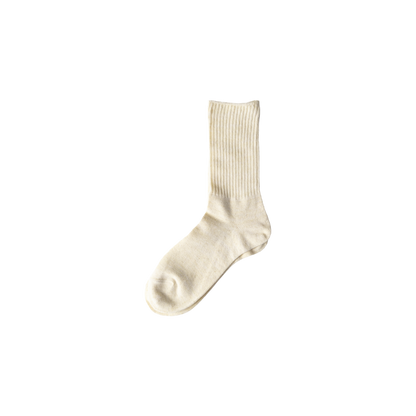 Chaussettes en coton et lin effet marbre