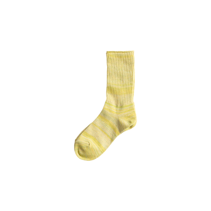 Chaussettes en coton et lin effet marbre