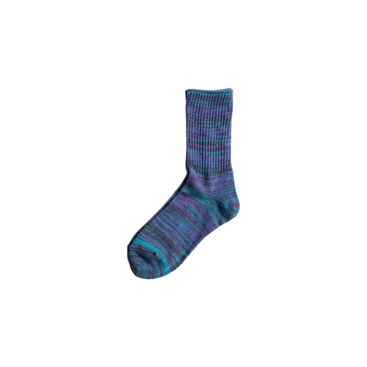 Chaussettes en coton et lin effet marbre