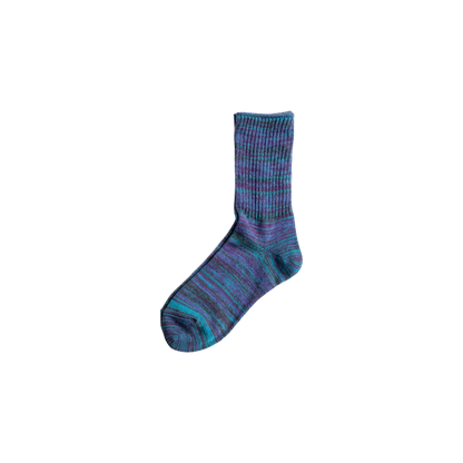 Chaussettes en coton et lin effet marbre
