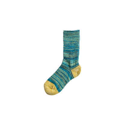 Chaussettes en coton et lin effet marbre