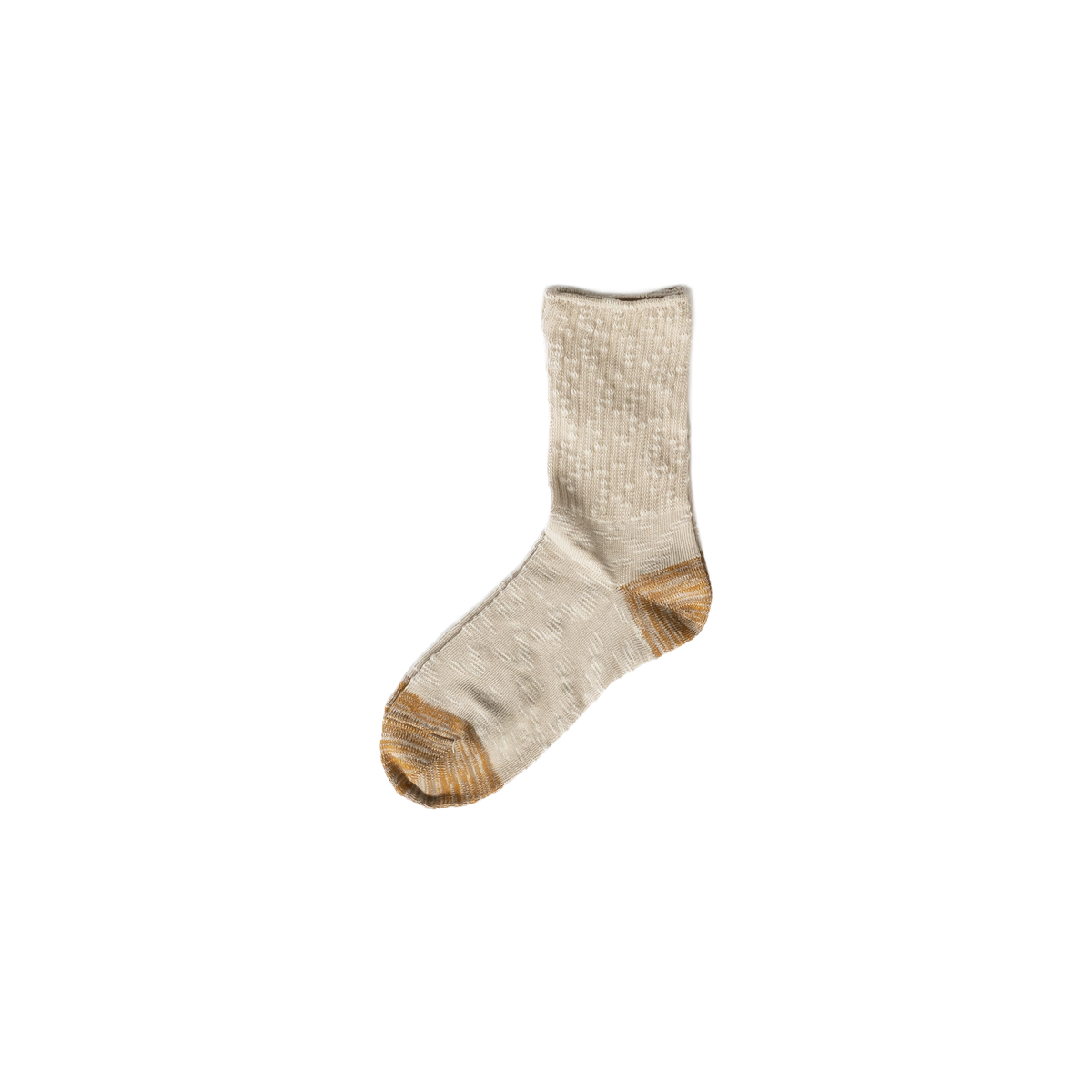 Chaussettes en coton et lin effet marbre