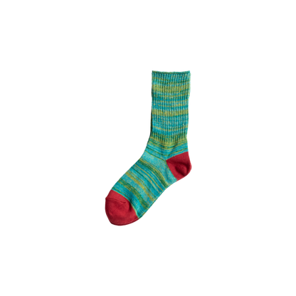 Chaussettes en coton et lin effet marbre
