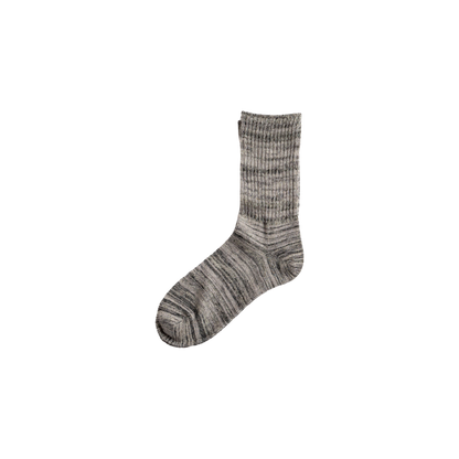 Chaussettes en coton et lin effet marbre