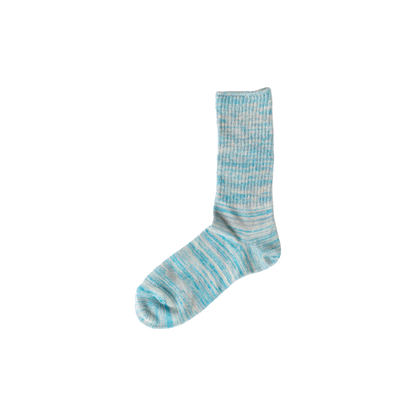 Chaussettes en coton et lin effet marbre