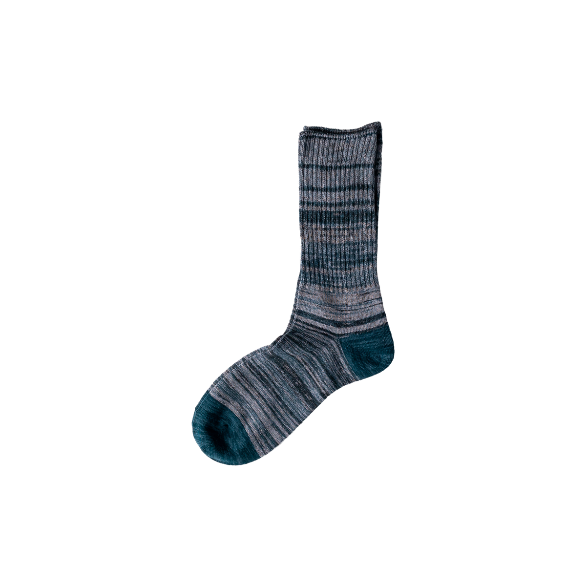 Chaussettes en coton et lin effet marbre