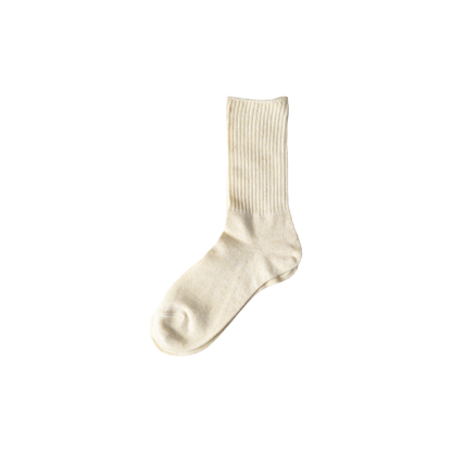 Chaussettes en coton et lin effet marbre