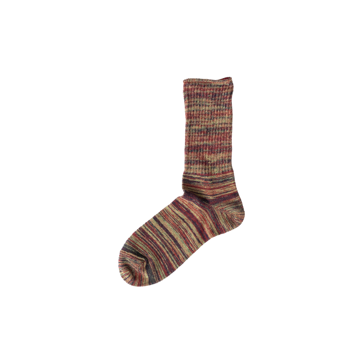 Chaussettes en coton et lin effet marbre