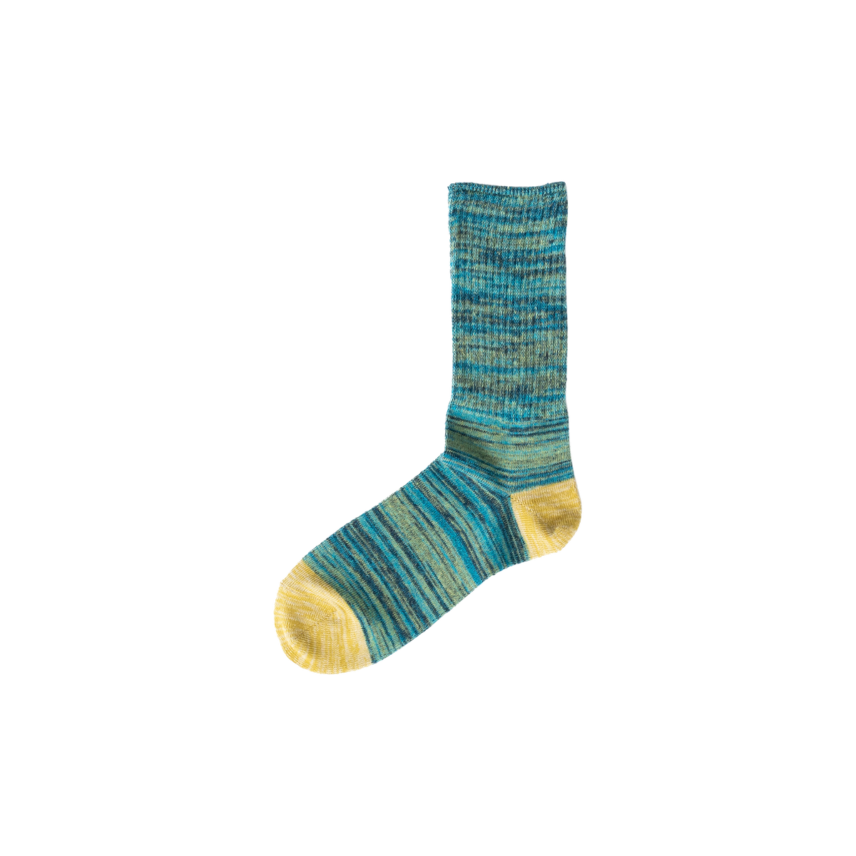 Chaussettes en coton et lin effet marbre
