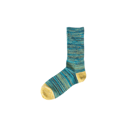Chaussettes en coton et lin effet marbre