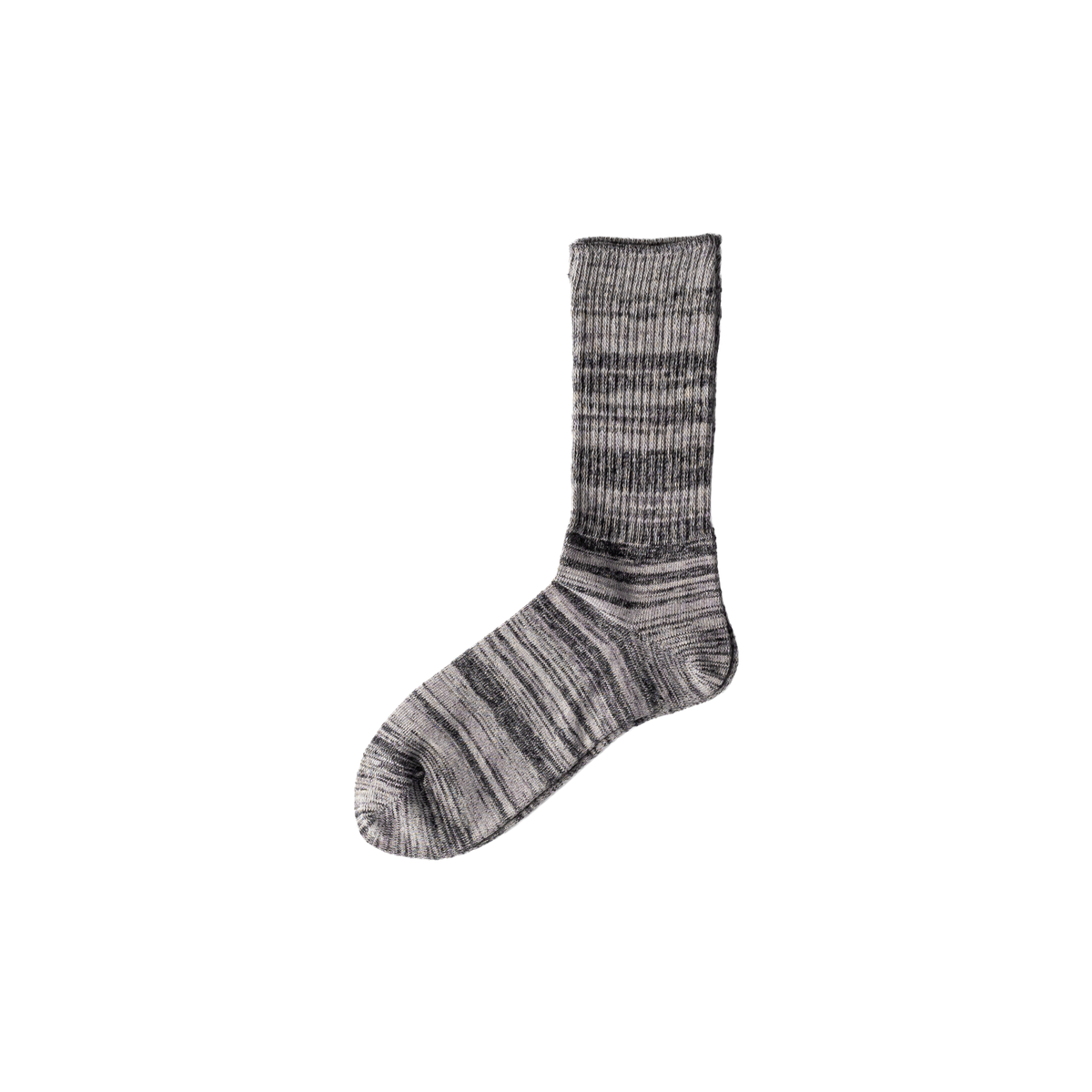 Chaussettes en coton et lin effet marbre
