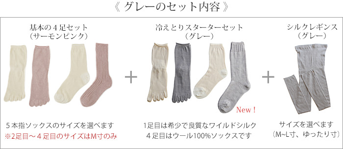 冷えとりスタート３点セット 宅配送料無料 Br 重ね履き 冷え取り靴下 Silk シルク 靴下 オーガニックコットン レディース 冷えとり 冷え取り レギンス 千代治のくつ下