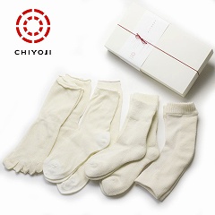 【2023年敬老の日】【ギフトセット】化粧箱入 シルク贅沢 6足セット【送料無料】【ラッピング無料】