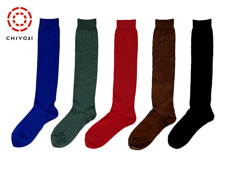 【単品】 エジプト綿 ハイソックス (22-24cm)